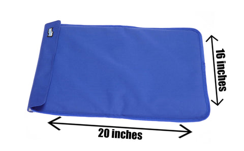FlexiFreeze mat under charcuterie board keeping cheeses and meats chilled