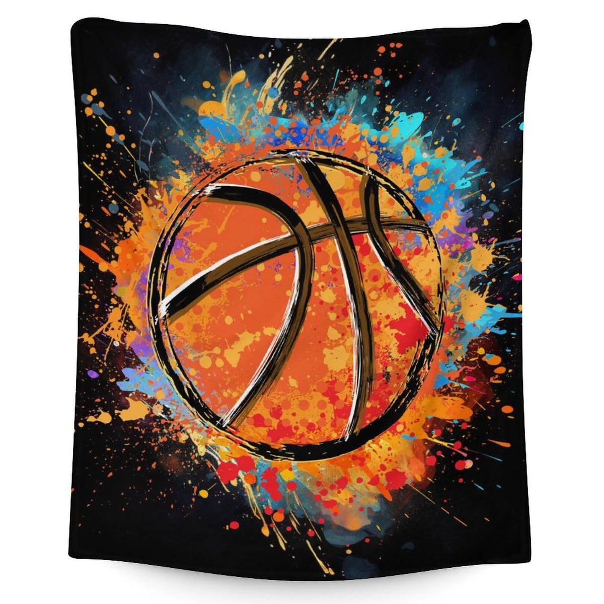 FLEXIMX front view showing basketball design and cozy finish