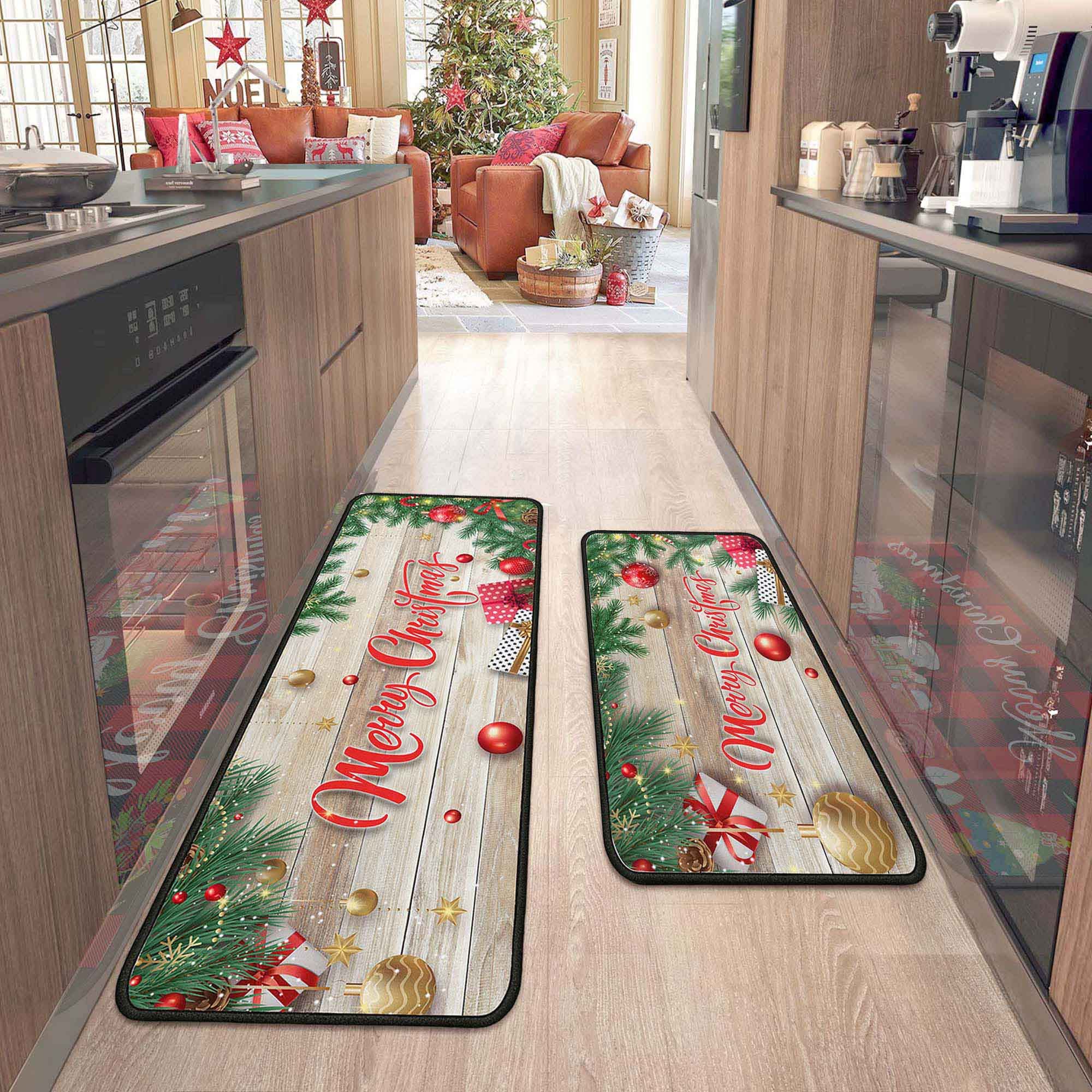 flippana front packaging shows festive red mats and clear sizing, durable holiday benefit