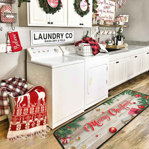flippana runner placed in front of sink providing comfort and splash protection