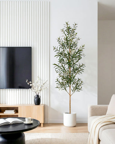 FLOWORLD detailed leaves and olives for lifelike depth