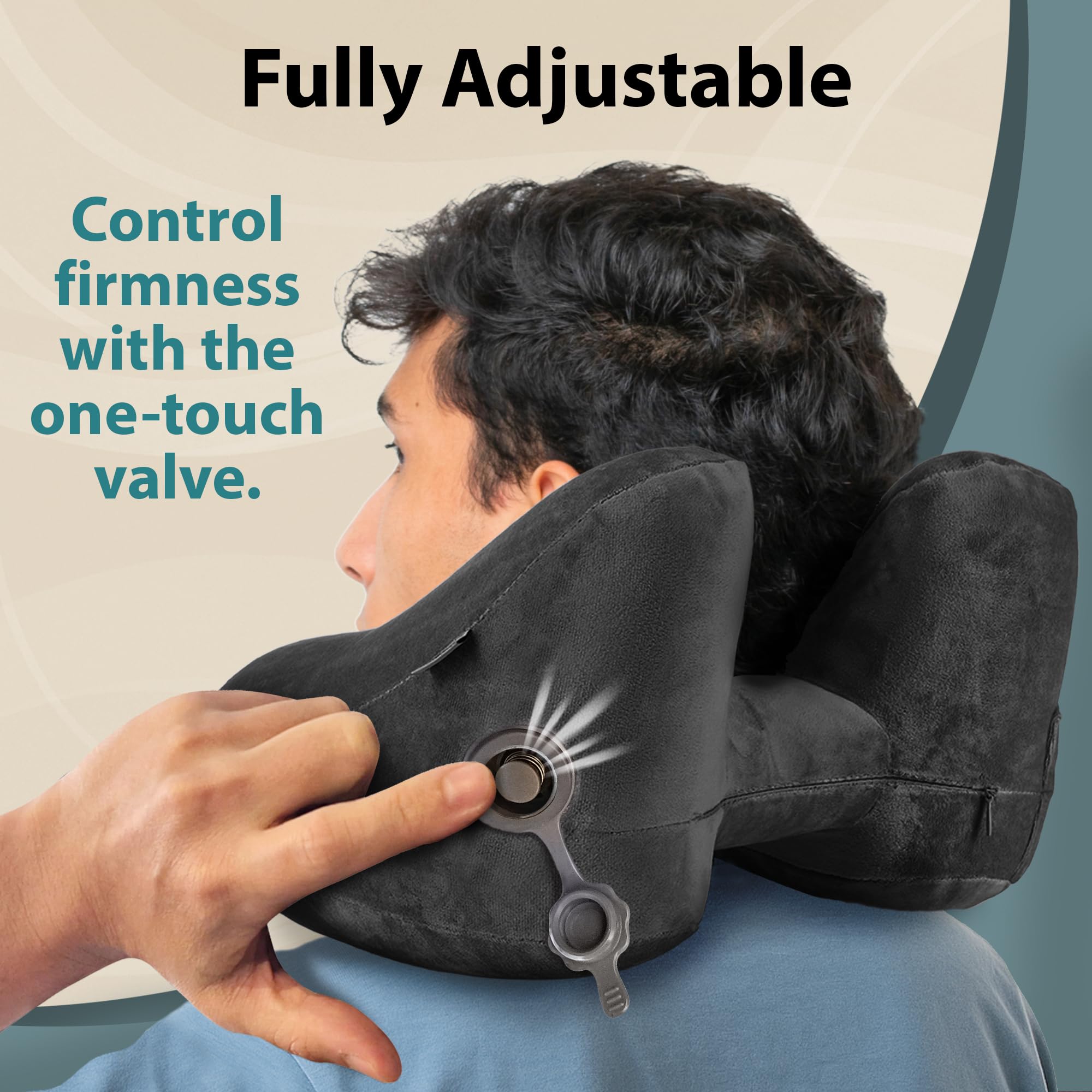 FLOWZOOM plush removable cover close-up offering soft, skin-friendly comfort