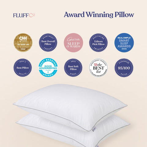FluffCo cotton shell close-up highlighting breathable texture and comfort