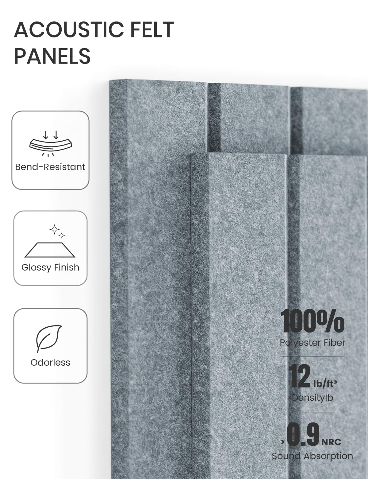 Fluxynara adhesive tabs and back demonstrate damage-free mounting benefit