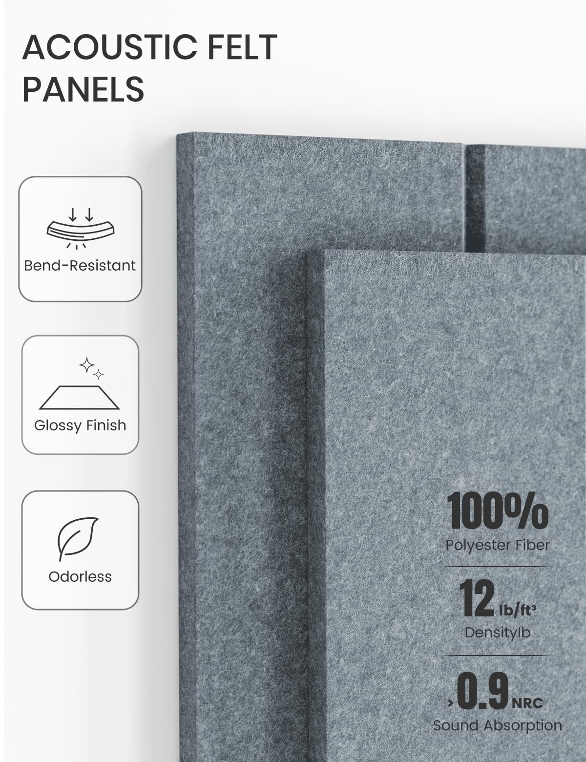 Fluxynara adhesive tabs layout showing easy damage-free hanging