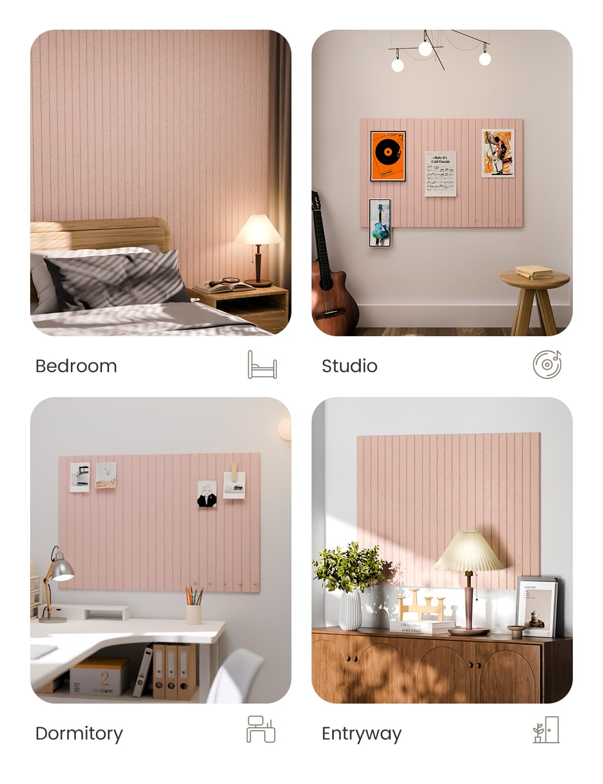 Fluxynara classroom lifestyle setup reducing echo and aiding visual organization