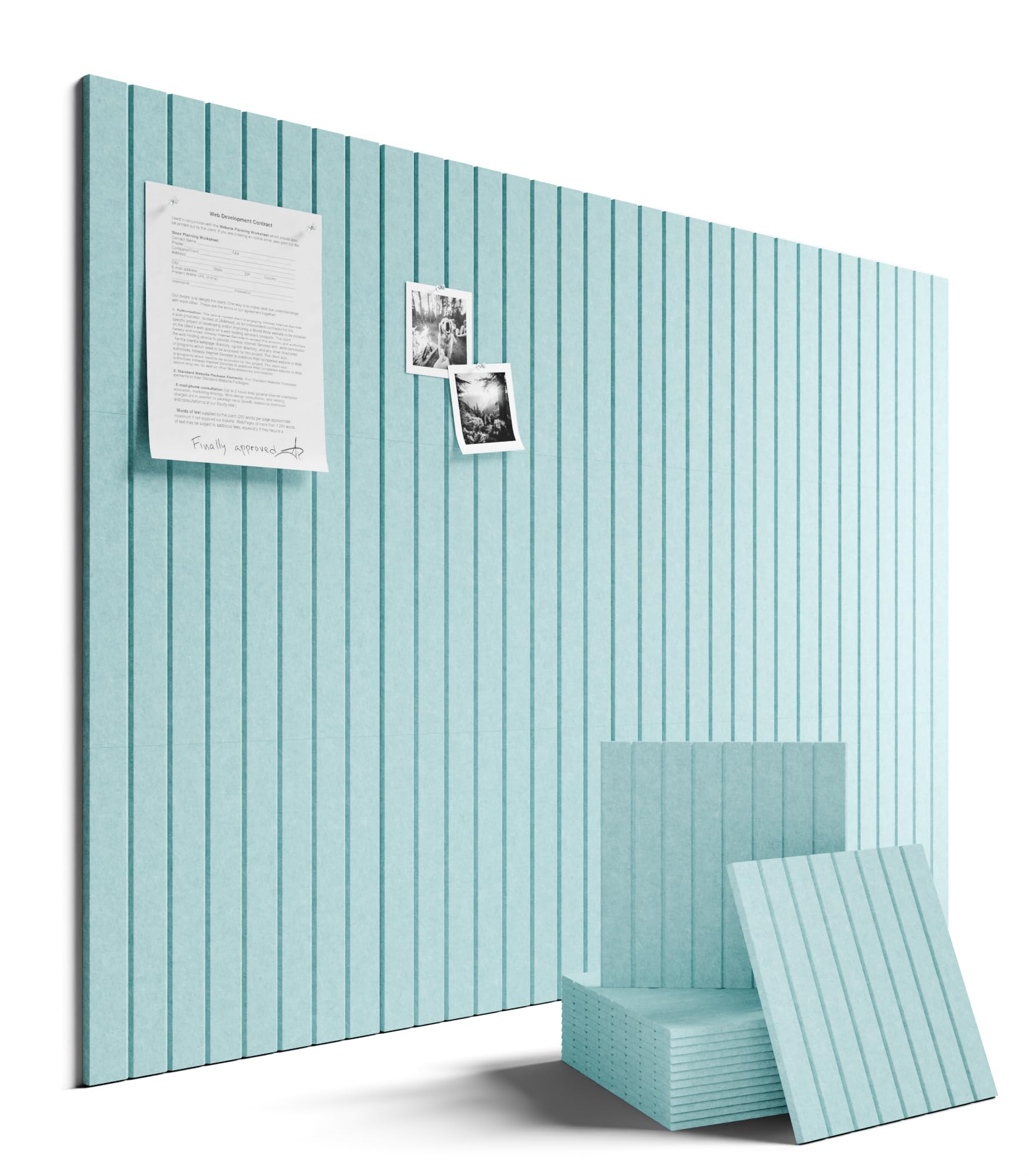 Fluxynara front packaging showing aqua blue tiles and benefits