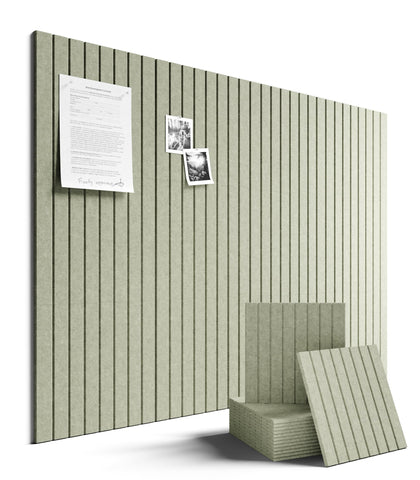 Fluxynara front packaging in sage showing tiles and included accessories for instant setup