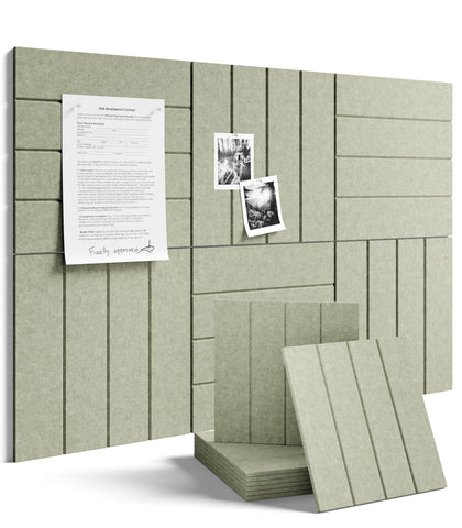 Fluxynara front packaging showing sage modular bulletin tiles and benefits