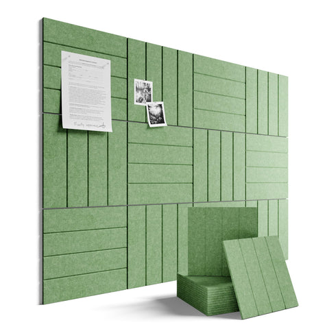 Fluxynara front view moss green board showing clean, organized workspace benefit