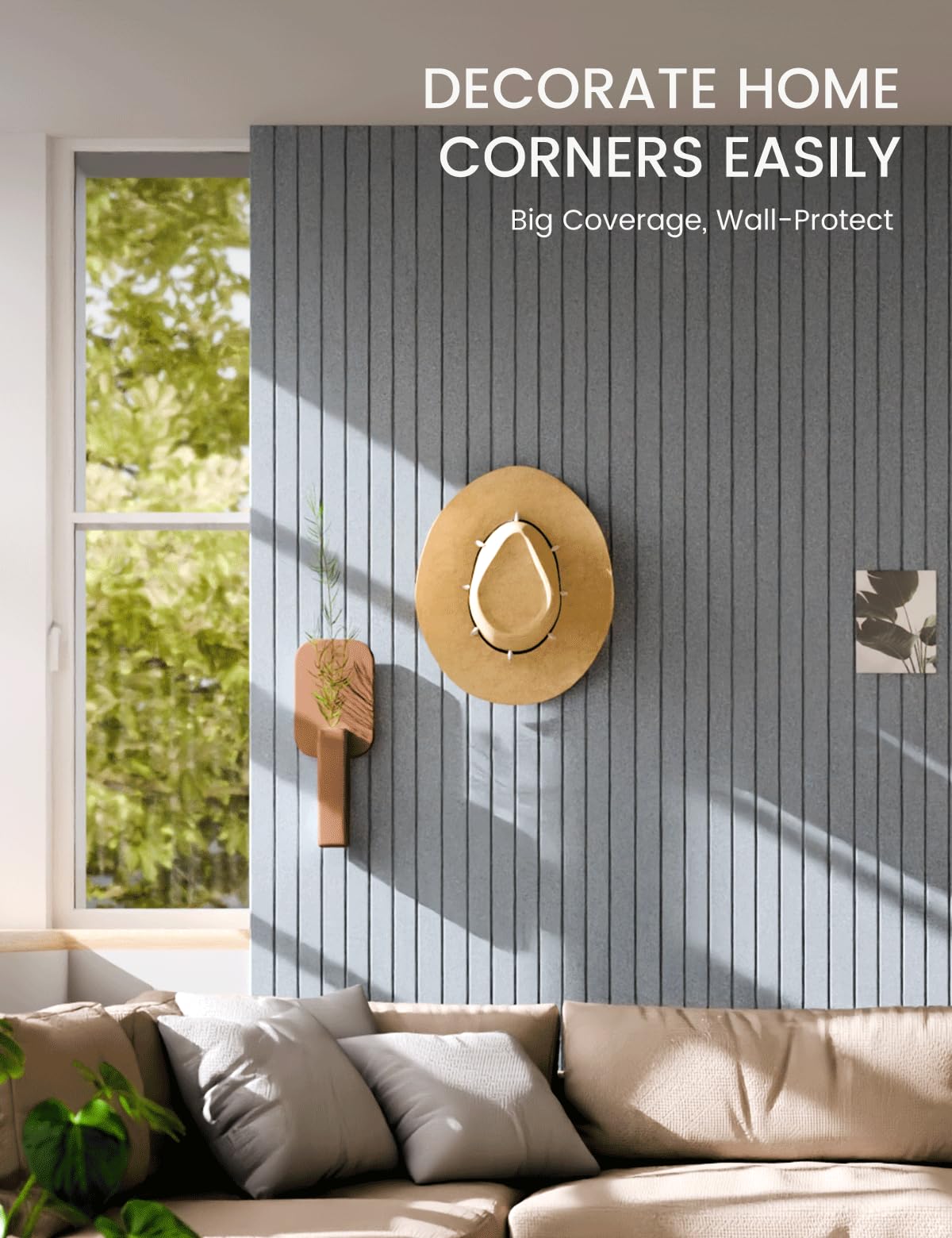 Fluxynara mounted in home office reduces echo and organizes notes