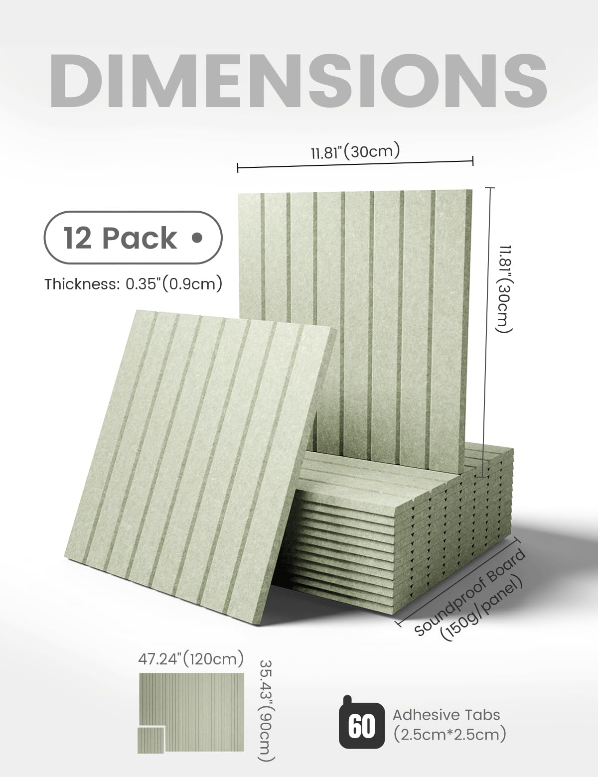 Fluxynara felt texture close-up in sage emphasizing dense fiber and pin-holding strength