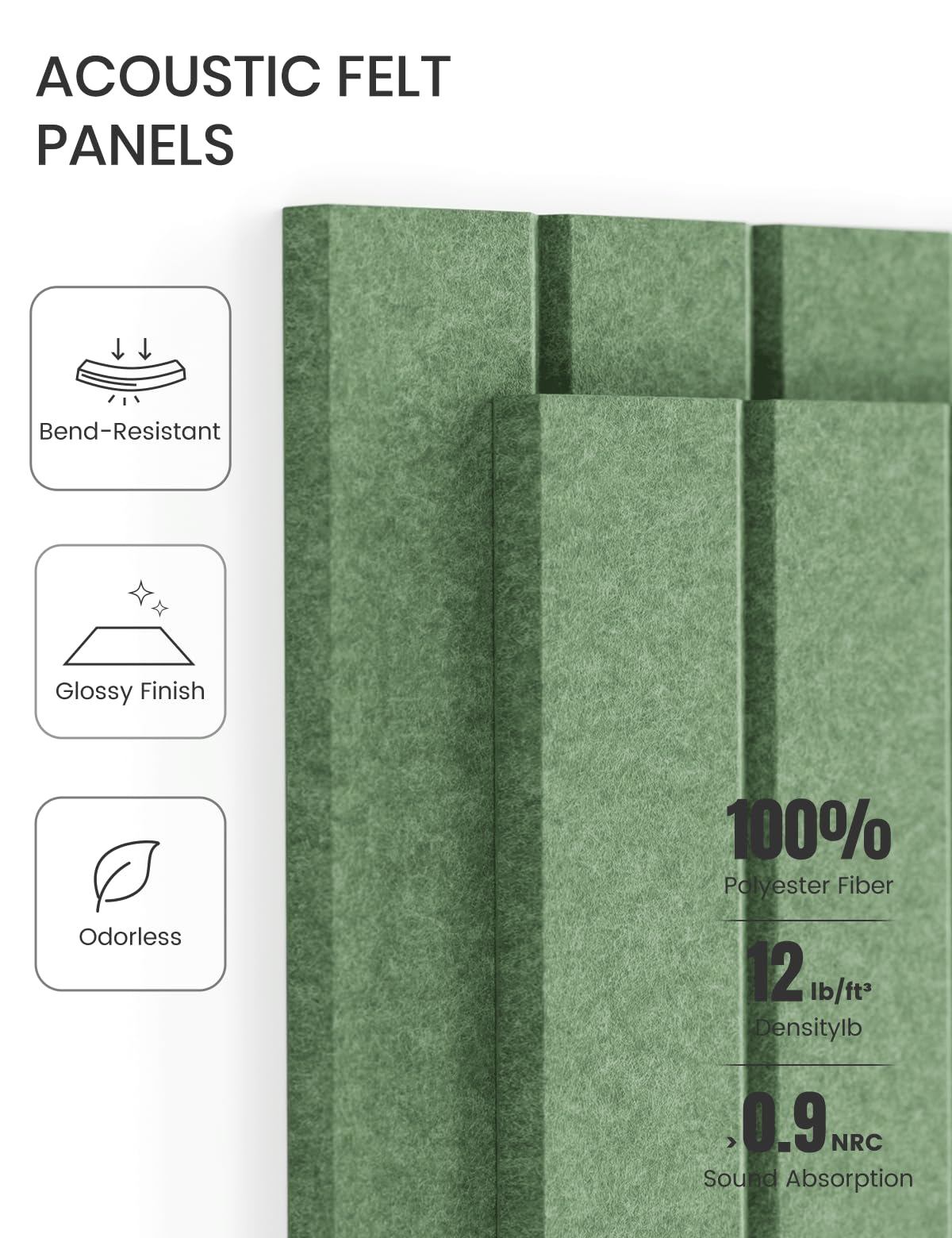 Fluxynara tile edge view showing 9 mm thickness for stability and longevity