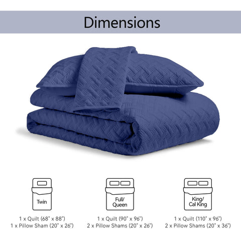 FLYMME quilt size comparison on king bed, illustrates full coverage and proper fit