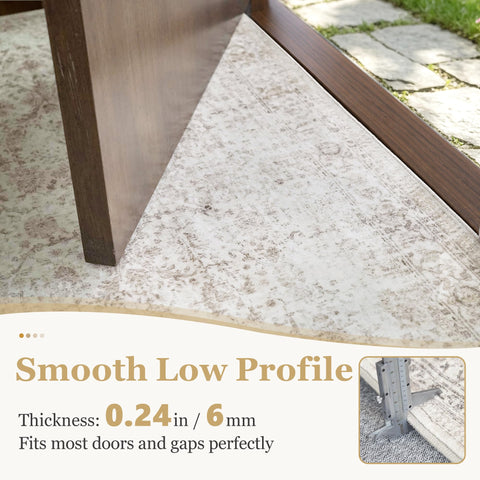 FMFUNCTEX underside showing TPE rubber backing for slip resistance and floor protection