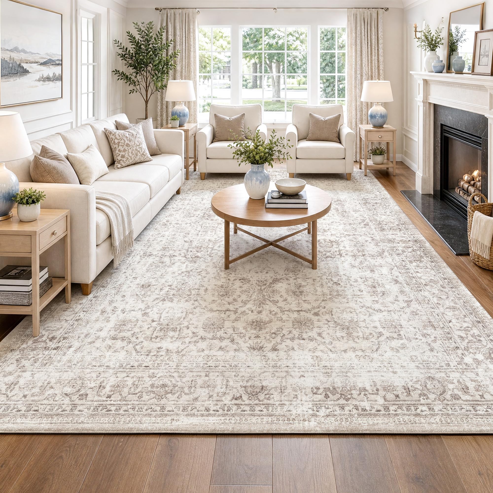 FMFUNCTEX close-up of faded floral texture highlighting soft feel and vintage look