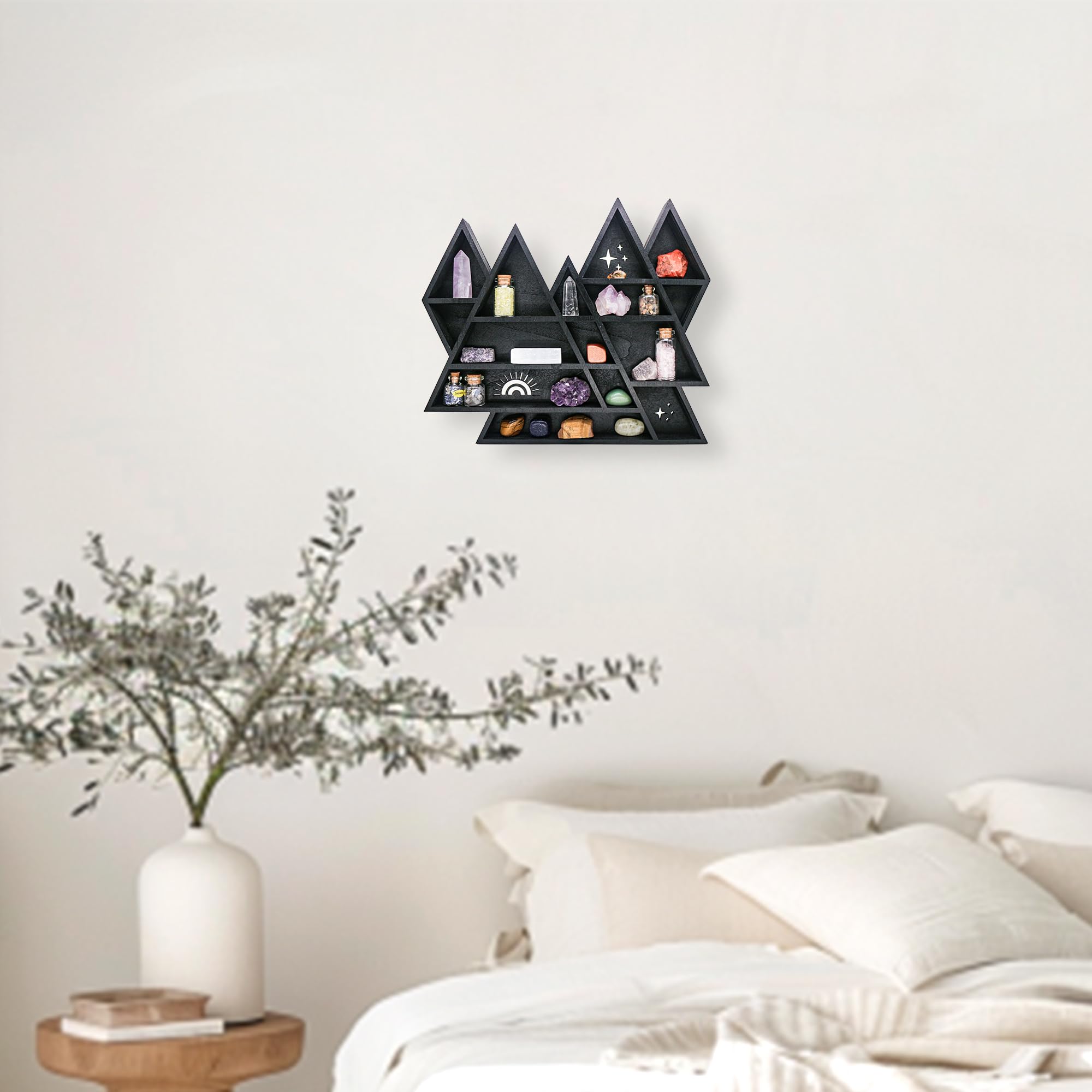 FNYDOX lifestyle shot in bedroom offering calm storage and decor benefit