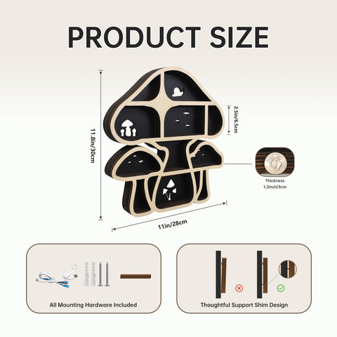 FNYDOX mounted in bedroom demonstrating style and space-saving benefit
