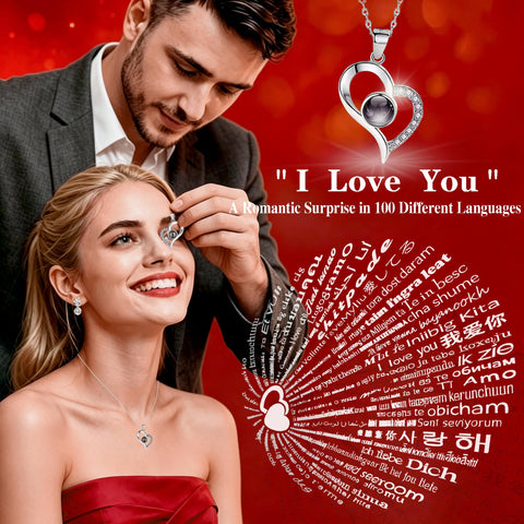 FOCIE hidden heart necklace in box illustrating surprise keepsake benefit