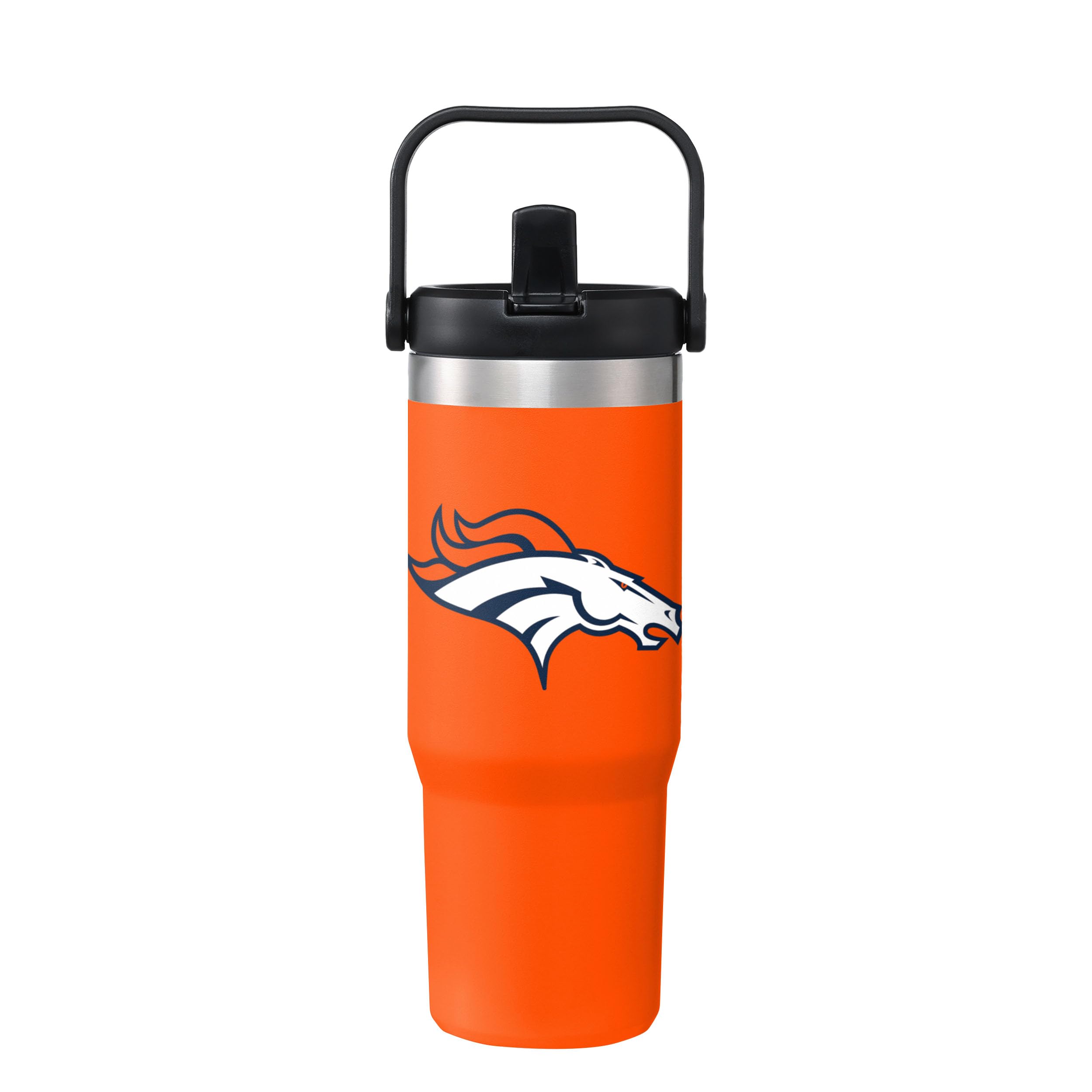 FOCO Denver Broncos front view showing bold team logo and team colors for pride