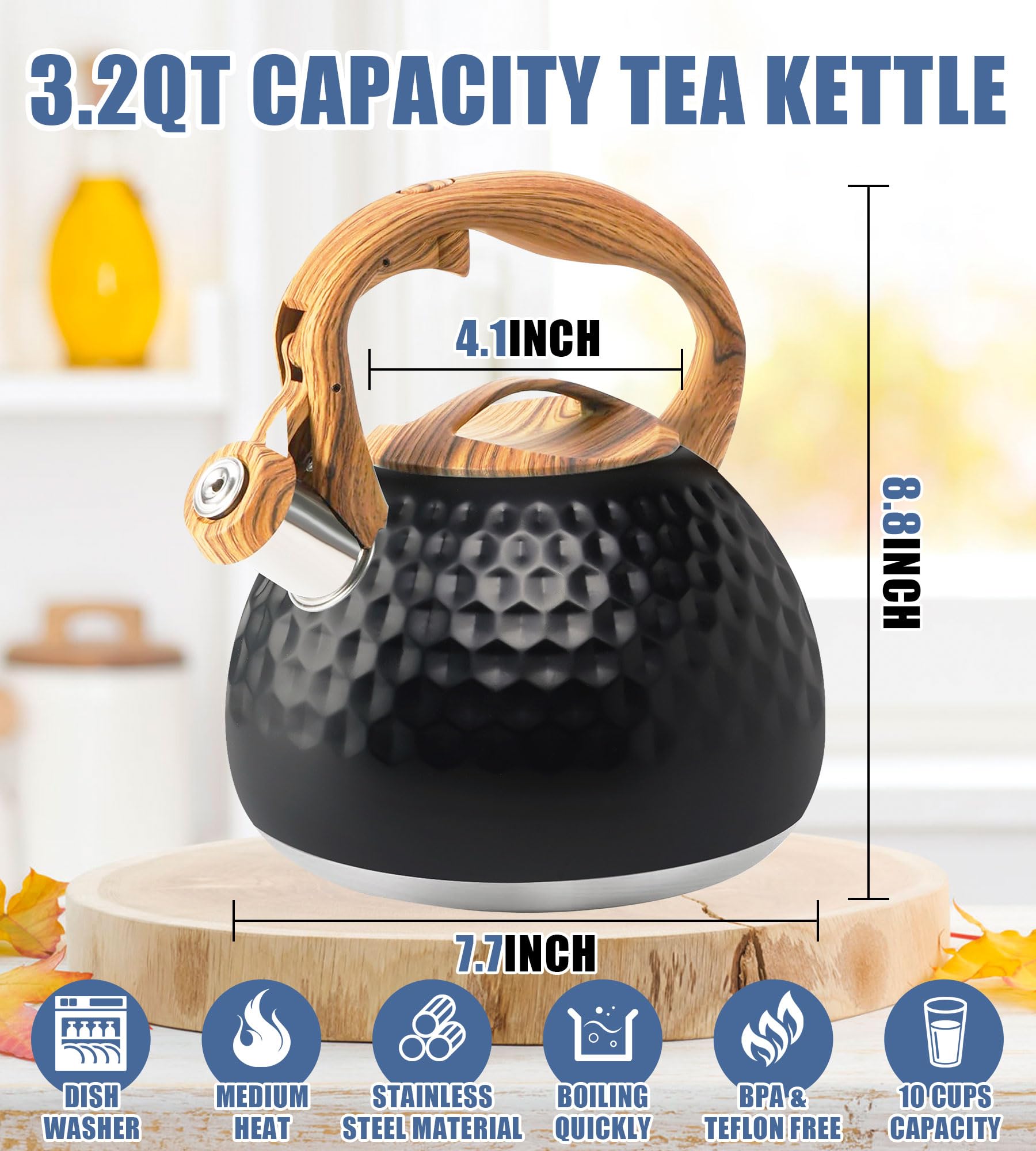 foedo handle and button detail showing ergonomic grip and safe pouring benefit