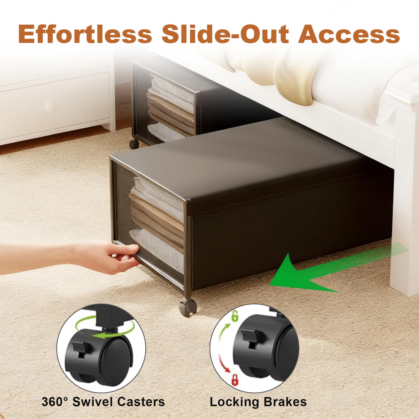 Fokyfok oxford cloth lid protecting contents from dust and moisture