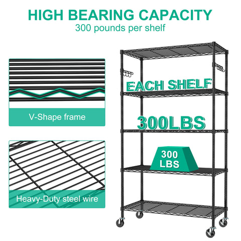 Folews adjustable shelf mid-setup showing customizable spacing benefit
