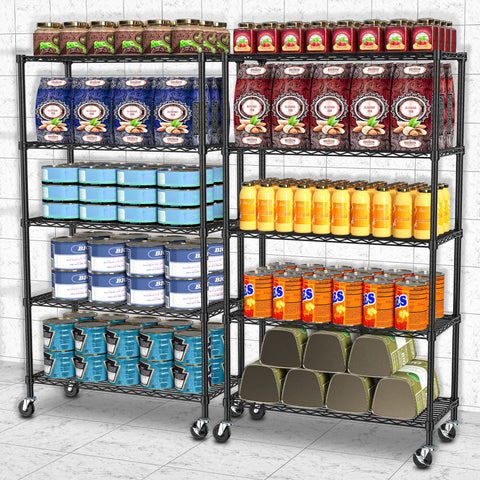 Folews used in garage with bins showing heavy-duty organization benefit