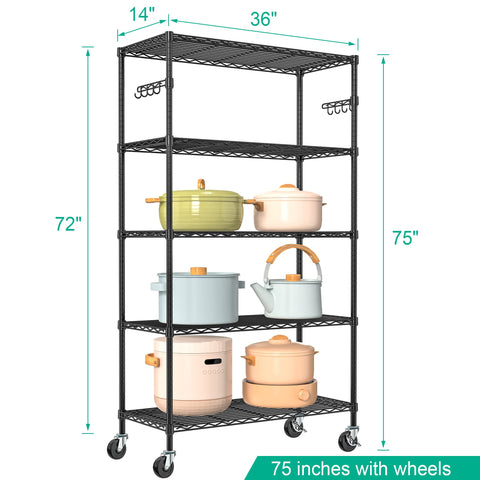 Folews included hangers holding tools and utensils for extra storage benefit