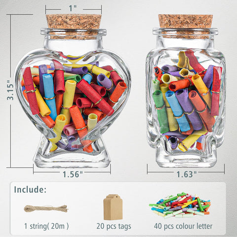 Folinstall heart bottles arranged on wedding table offering elegant party favors