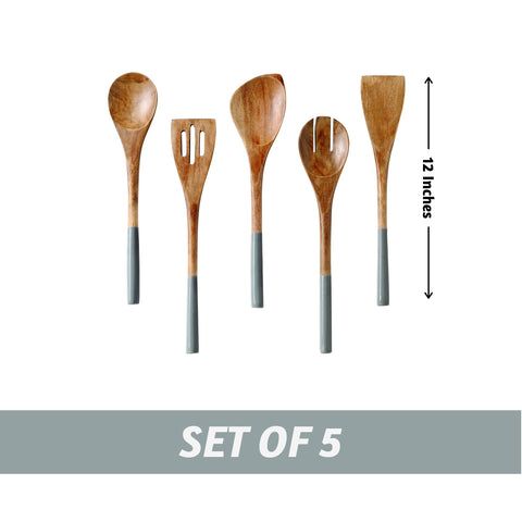 Folkulture flat turner side view flips pancakes without scratching pans