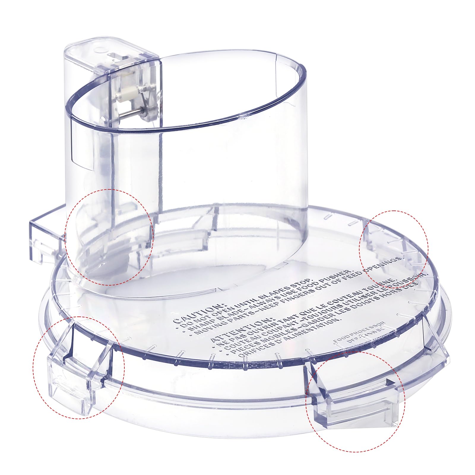 folosem DFP-14 front view showing lid fit and improved sealing