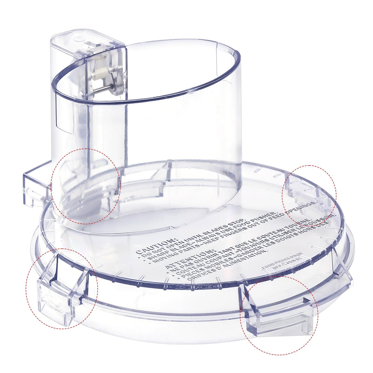folosem DFP-14 front view showing lid fit and improved sealing