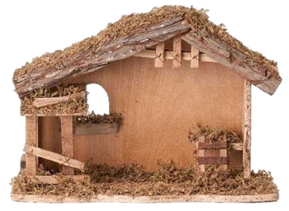 Fontanini front view showing detailed stable and natural finish, great for display