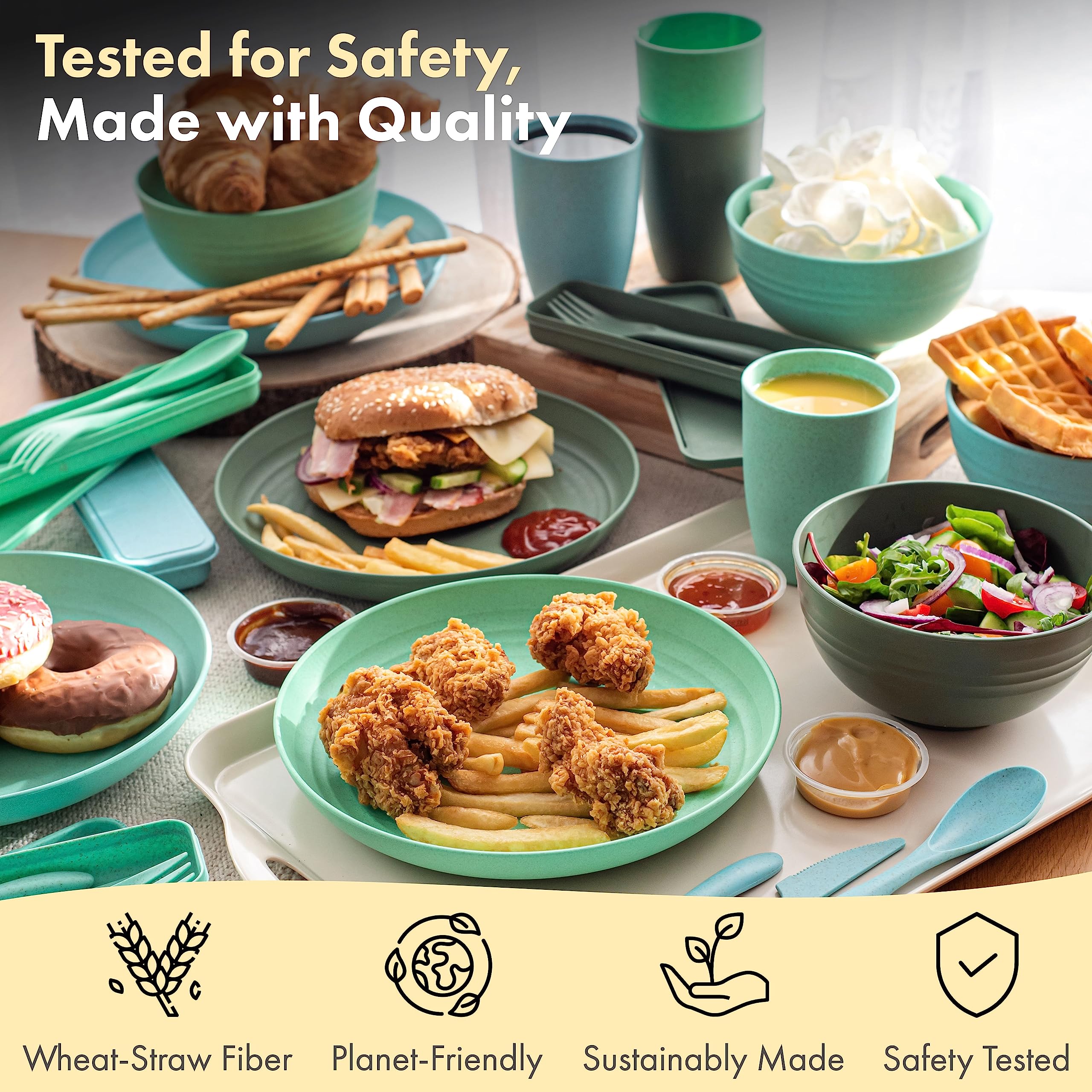 FOODLE cup filled with drink demonstrating comfortable rim and spill resistance