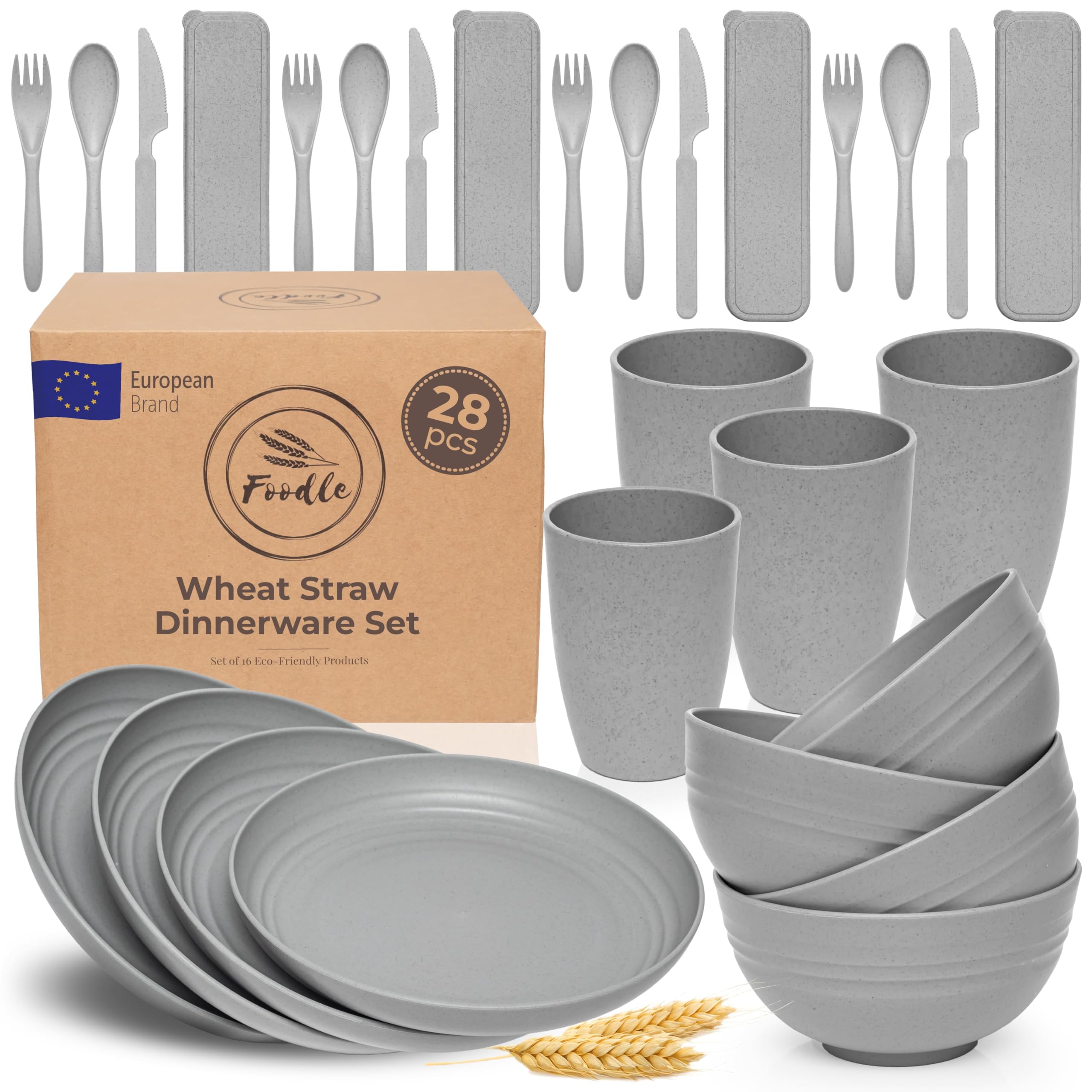 FOODLE front packaging showing the full set and durable design benefit