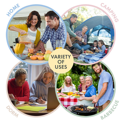 FOODLE picnic lifestyle setting portraying stylish outdoor dining benefit