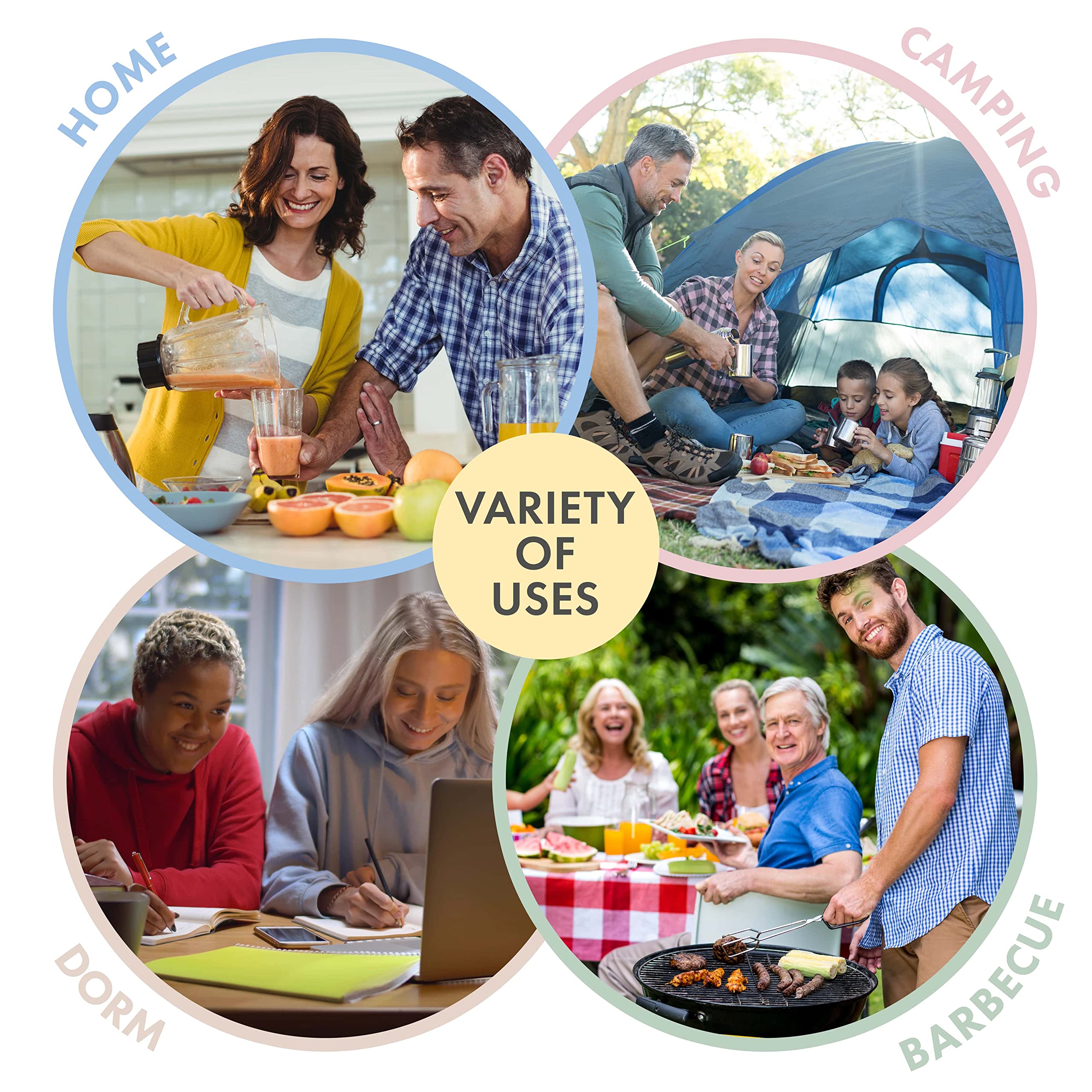 FOODLE label close-up showing FDA-compliant materials and safety