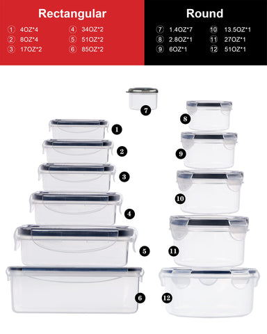 FOOYOO lid snap-lock close-up demonstrating airtight seal and leak prevention
