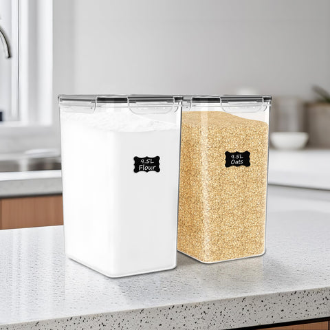 FOOYOO reusable labels and marker included for organized labeling