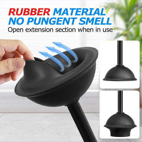 FORASTO extended handle displayed to show ergonomic reach and reduced bending