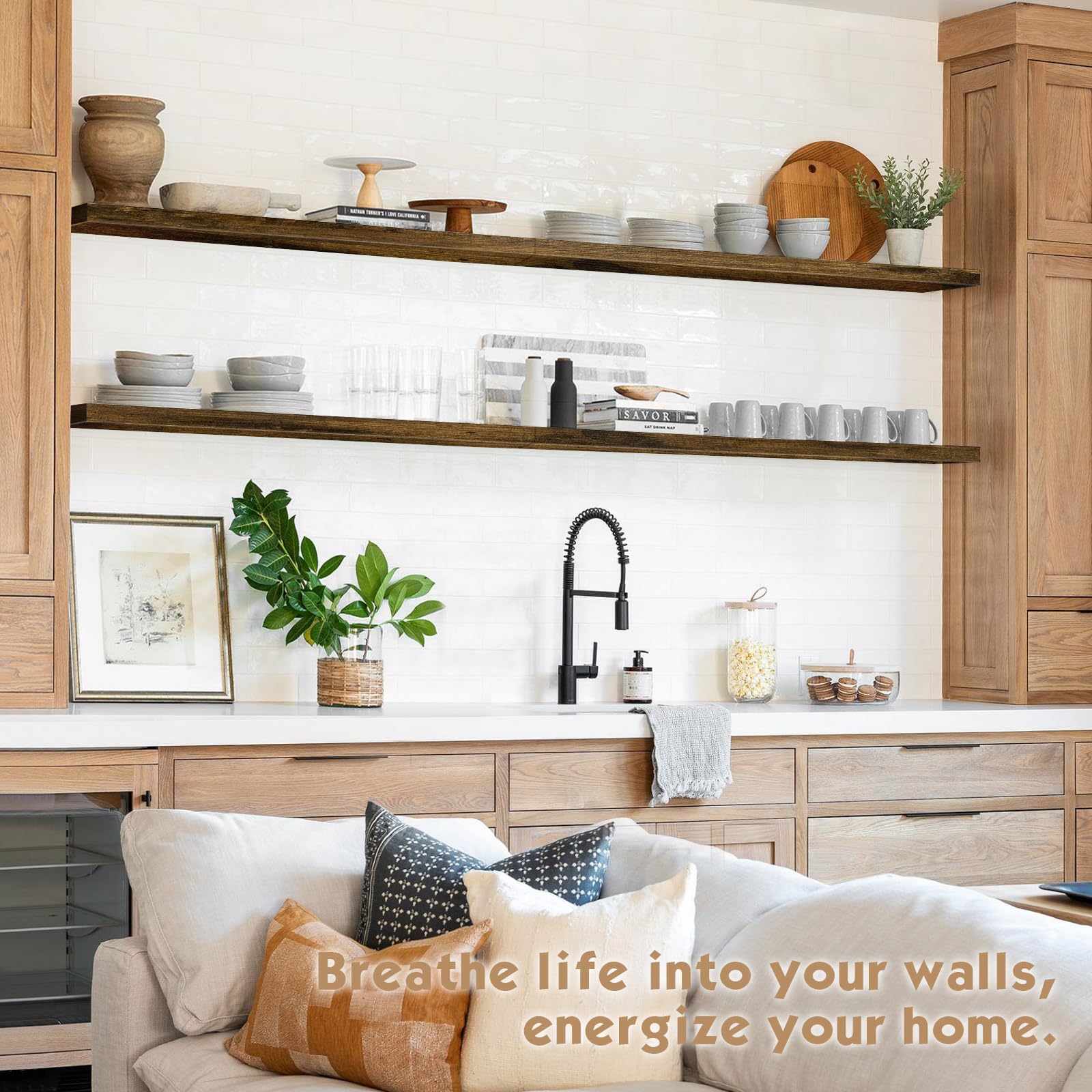 Forbena included mounting hardware and instructions showing quick DIY installation benefit