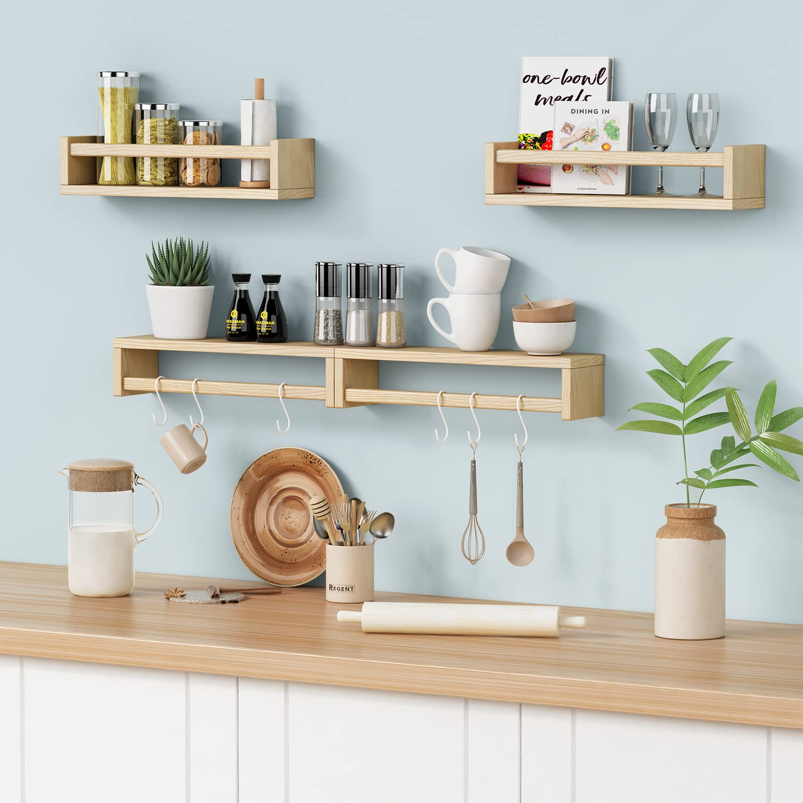Forbena size comparison with a toy showing shelf scale and practical capacity