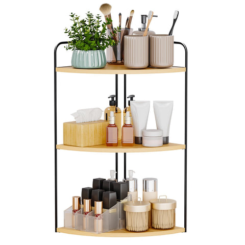 Forest Angle front view showing sleek countertop organizer and tidy storage benefits