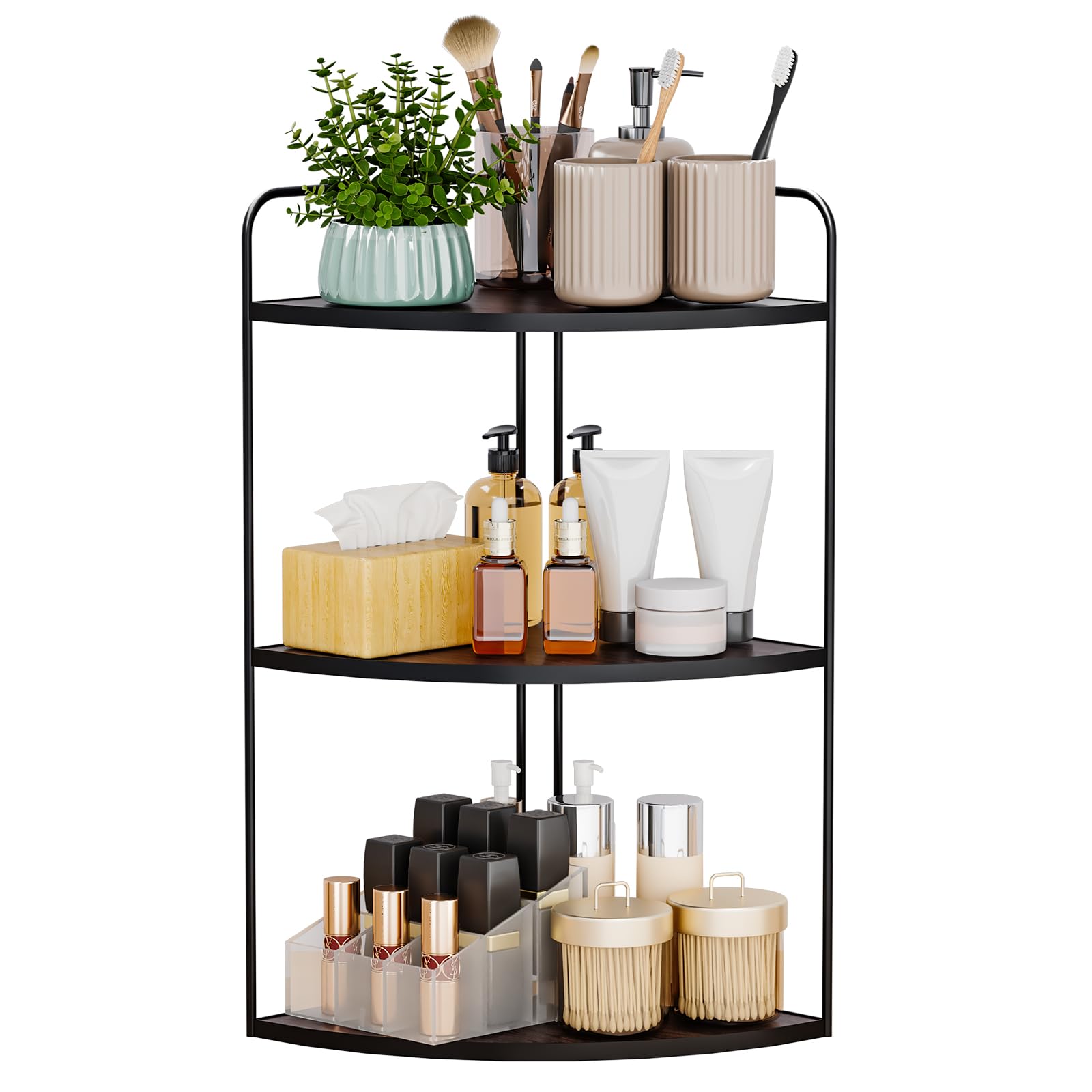 Forest Angle front view of countertop organizer showing neat storage and style