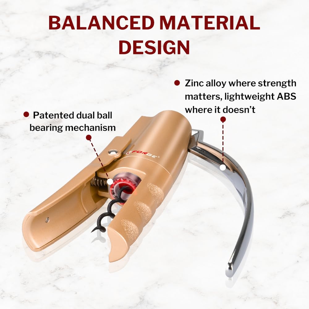 Forge stainless-steel single-piece foil cutter displayed for precise, clean cuts