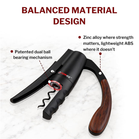 Forge foil cutter stainless-steel detail for clean foil removal benefit