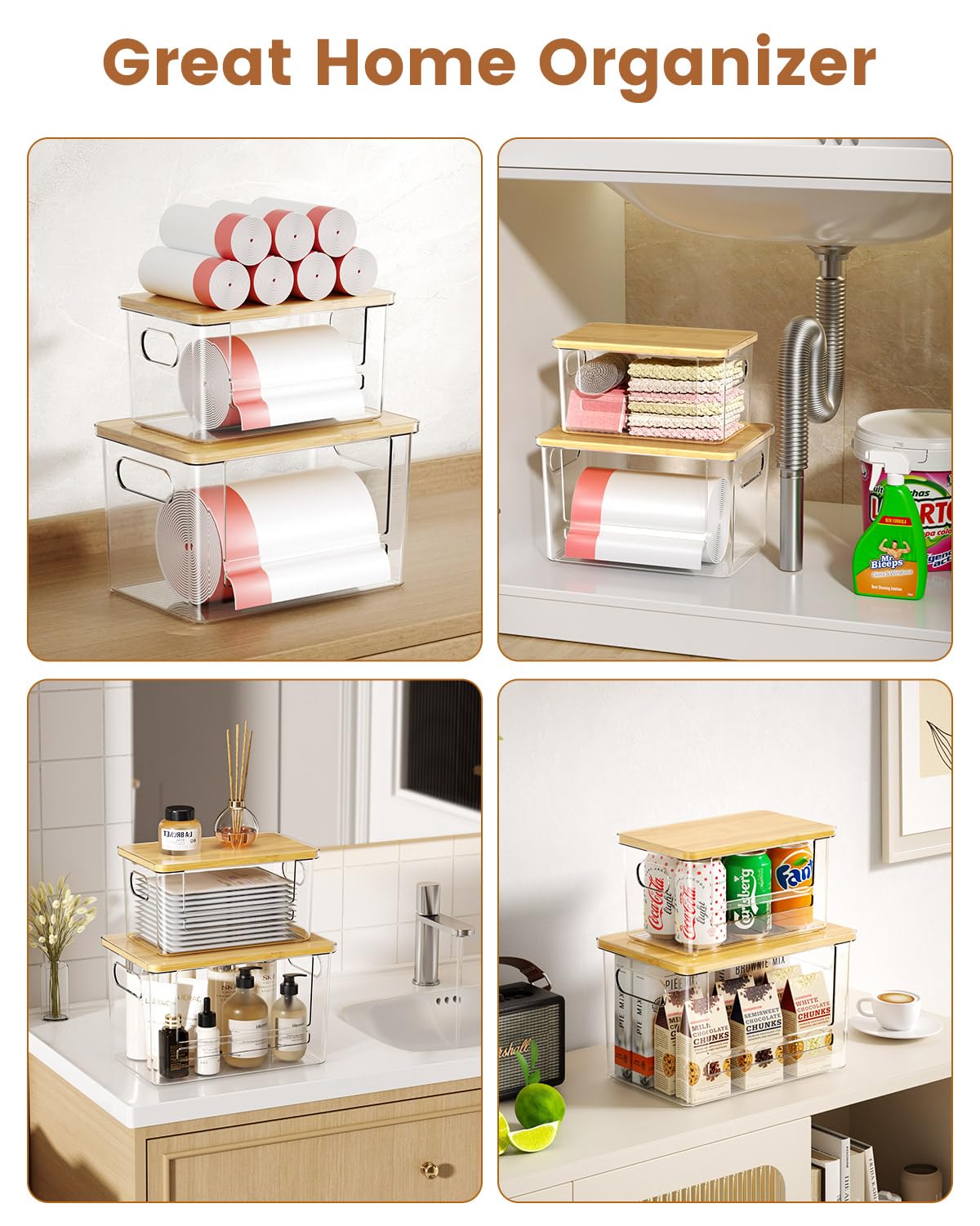 foroyalife in kitchen lifestyle reduces countertop clutter