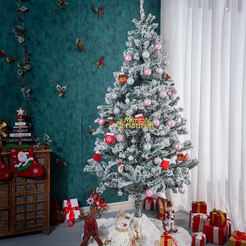 Forsylvanas Jewelry ornaments on a decorated tree showing cohesive pink silver styling benefit