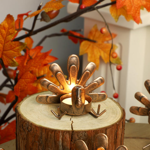 FORUP back view showing tea light cup detail and secure candle fit benefit